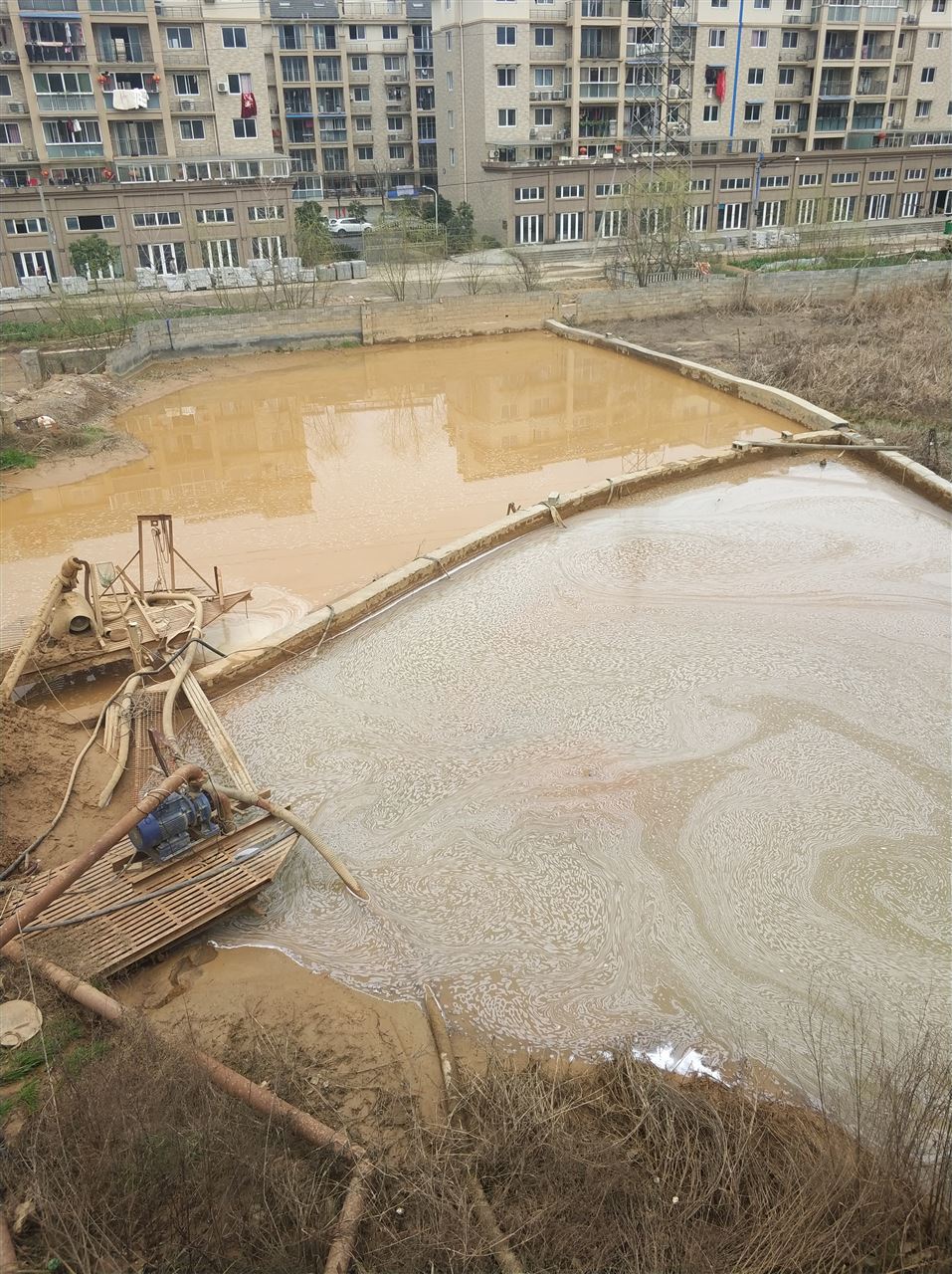 江城沉淀池淤泥清理-厂区废水池淤泥清淤