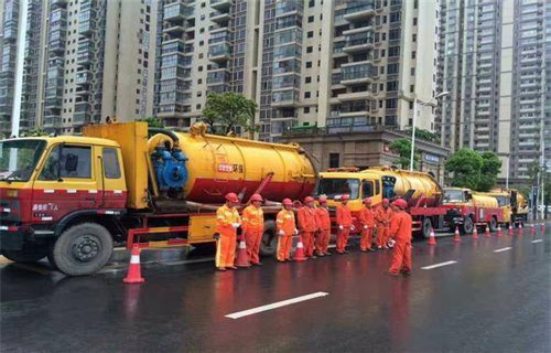江城市政管道清淤